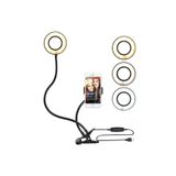 gaman Led Ring Light Youtuber Light Stüdyo Işığı Akrobat Selfie Led Masa Lambası 3 Renk Işıklı