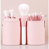 Gaman Limited Edition Pro Özel Kutulu 12'li Makyaj Fırçası Seti - Açık Pembe