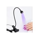 Gaman Masa Sabitlemeli Uv LED Kurutucu Lamba Jel Tips Kurutucu Oje Kurutucu 3W - Siyah