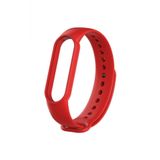 Gaman Mi Band 5 - 6 Uyumlu Silikon Akıllı Bileklik Kordonu - Kırmızı