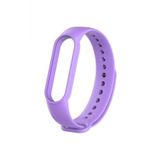 Gaman Mi Band 5 - 6 Uyumlu Silikon Akıllı Bileklik Kordonu - Lila
