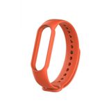 Gaman Mi Band 5 - 6 Uyumlu Silikon Akıllı Bileklik Kordonu - Turuncu