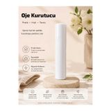gaman Mini Taşınabilir Oje Jel Tırnak Kurutucusu USB Kablolu Zaman Ayarlanabilir Beyaz Renk