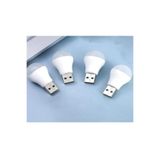 gaman Mini Usb Led Ampul Beyaz Renk Powerbank Ampul 200 Lümen Süper Parlak Led Işık