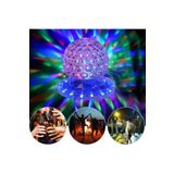 Gaman Parti Ve Eğlence İçin Kablolu Rgb Led Top Şeklinde Disko Lamba