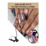 gaman Pratik Esnek Gövdeli Kıskaçlı Oje Tırnak Kurutucu Ultraviyole Mor Işık UV LED Masa Lambası
