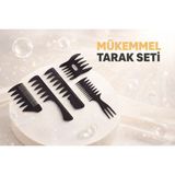 Gaman Profesyonel Çok Amaçlı Tarak Seti - Saç & Sakal Şekillendirme Seti
