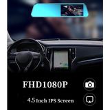 Gaman PRS-S16 1080P 4.5'' IPS Ekran Aynaya Takılan Araç Içi Kamera + Geri Görüş Kamerası Hediye ( Türkçe Menü )