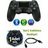 Gaman Ps4 Siyah Doubleshock Wireless Gamepad Joystick Kablosuz Ps4 Oyun Kolu
