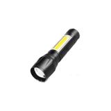 Gaman Pt-4140 3 Mod Şarjlı 3 Watt 600 Lümen Süper Parlak Cob Led El Feneri Zoomlu Flaşörlü Polis Feneri Çok Renkli