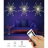 Gaman Sarkıt Fişek LED 112 LED Balkon Ağaç Süsleme Ledi Dekoratif Yılbaşı Ledi Süsleme Ledi 8 Mod 1 Adet - 3200K - Gün Işığı