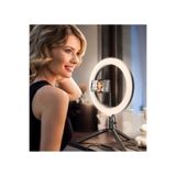 Gaman Tripodlu Youtuber Selfie Led Işıklı Masaüstü 10inç Tripod (26 CM) Kuaför Makyaj Işığı Tiktok Işığı