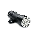 Gaman Uv Işık El Feneri 21 Led Ultraviyole Mor Işık Para Döviz Banknot Kimlik Kontrol Cihazı Siyah