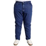 gambia outdoors Klasik Yüksek Bel Erkek Battal Büyük Beden Kot Pantolon