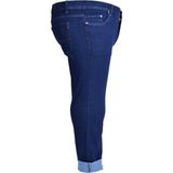 Gambia Outdoor'S Star Siyah Klasik Fit Büyük Beden Yüksek Bel Normal Paça Erkek Kot Pantolon - 01L-Lacivert - 50