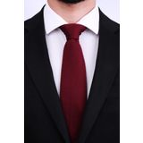 Gambocci Bordo Örgü Kravat