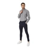 Gambocci Erkek Lacivert Slim Fit Casual Esnek Kumaş Pantolon LACİVERT 36