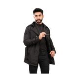 Gambocci Erkek Regular Fit Siyah Trençkot SİYAH 2XL