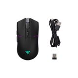 GAMDIAS HADES M3, RGB Aydınlatma, 2.4Ghz ve Bluetooth Kablosuz, 7 Programlanabilir Buton, Şarj Edilebilir, Type-C, Gaming Mouse, 10.000 DPI, Siyah