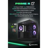 Game Garaj Prime R12 Amd R5 7500F 8gb RTX5060TI 16GB Ram 1tb SSD Freedos Oyuncu Oem Paket - Siyah - Monitör Yok