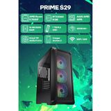Game Garaj Prime S29 Amd Ryzen 5 7500F 16GB Ram 1tb SSD RTX5060 Freedos Oyuncu Oem Paket - Siyah - Monitör Yok