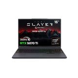 Game Garaj Slayer R9T3D-5070TI V2 C3 Ryzen 9 9955HX3D (2x16) 32GB RAM 1TB SSD RTX 5070 Ti FreeDOS 16 inç Gaming Laptop