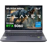 Game Garaj Slayer X5T2-5060 C3 i5-14450HX (2x16) 32GB RAM 1TB SSD RTX 5060 FreeDOS 15.3 inç Gaming Laptop
