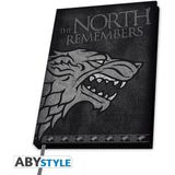 Game Of Thrones - A5 Notebook "stark" Sert Kapak Defter - ABYNOT030