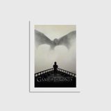 Game of Thrones Dizi Posteri Tablo Çerçeveli Poster Duvar Dekorasyonu - 30 x 40 - Çerçevesiz Poster
