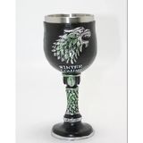 Game Of Thrones House Stark 3D Kabartmalı Çelik Kadeh Bardak Liv579