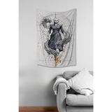 Game of Thrones Khaleesi Desenli Duvar Örtüsü Duvar Halısı Tapestry Süetimsi Dokulu%100 Polyester Kumaş