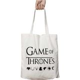 Game Of Thrones Logo Simge Yazı Iki Taraf Kalıcı Yıkanabilir Okul Plaj Omuz Bez Çanta