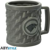 Game Of Thrones - Mug 3D - Stark - ABYMUG519