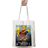 Game Of Thrones Muppets Iki Tarafı Kalıcı Baskılı Yıkanabilir Çanta