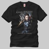 Game Of Thrones: Ned Erkek Tişört - XXL - Siyah