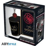 Game Of Thrones - Pck MUG250ML + Keychain + Notebook "targaryen" Defter + Mug + Anahtarlık Hediye Seti - ABYPCK165