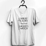 Game Of Thrones, Sorry Ladies, Dizi Tişört - Beyaz