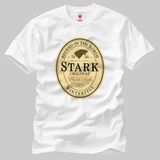 Game Of Thrones: Stark Original Erkek Tişört - XXL - Beyaz
