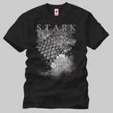 Game Of Thrones: Stark Sky Erkek Tişört - Siyah
