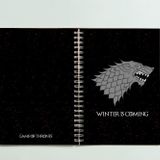 Game Of Thrones Stark Spiralli A5 96 Yaprak Çizgisiz Tasarım Defter PYTKDT091