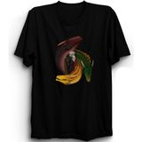 Game Of Thrones, Targaryen, Dragons And Khaleesi, Siyah, Unisex %100 Pamuk Tişört - 4XL