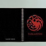 Game Of Thrones Targaryen Spiralli A5 96 Yaprak Çizgisiz Tasarım Defter PYTKDT090