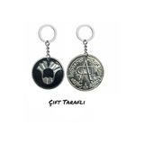 Game Of Thrones Valar Morghulis & Valar Dohaeris Çift Taraflı Anahtarlık | Got Temalı Aksesuar