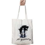 Game Of Thrones Valar MORGHULIS11 Iki Taraf Kalıcı Yıkanabilir Okul Plaj Omuz Bez Çanta