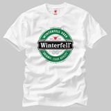Game Of Thrones: Winterfell Erkek Tişört - XL - Beyaz
