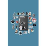Game Of Thrones/Bullet Journal Defter Çıkartma Ajanda Laptop Etiket