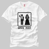 Game Over Erkek Tişört Beyaz S