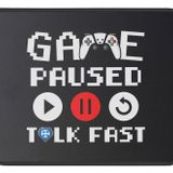 Game Paused Komik Mouse Pad - Oyuncu Video Oyunu Oynatıcı Erkek Gençler Erkek Mousepad 9,5 inç - Komik Hediyeler Oyun Fare Altlığı