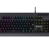 Game Power Starscream 60M RGB Kırmızı Switch 60 Milyon Türkçe Q USB Suya Dayanıklı Optik Mekanik Gaming Klavye (3x Switch Hediyeli) 3 Yıl Garantili