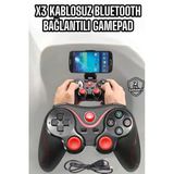 Game Stick Android Uyumlu Gamepad X3 Standlı Oyun Kolu Bluetooth Bağlantılı P204923s7362